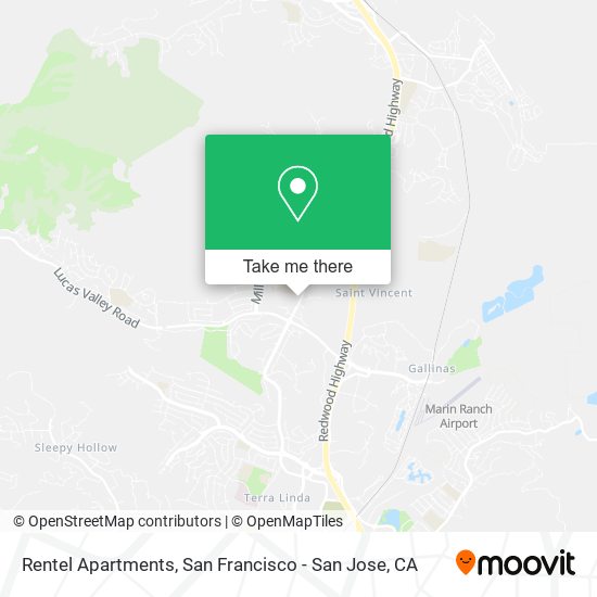 Rentel Apartments map