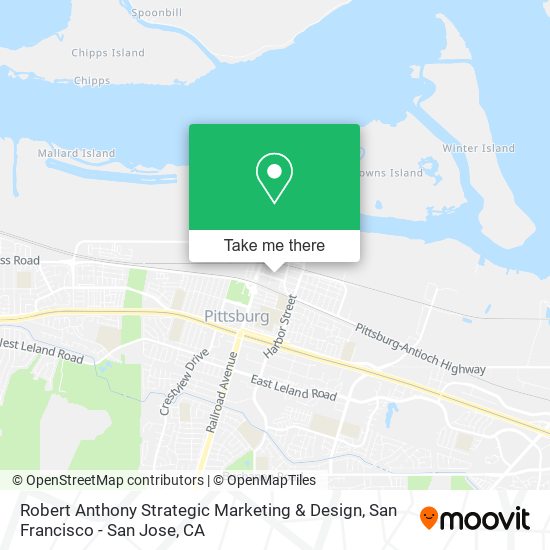 Mapa de Robert Anthony Strategic Marketing & Design