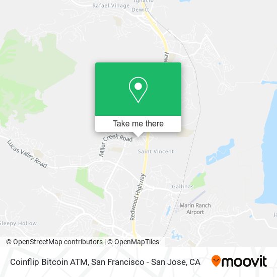 Mapa de Coinflip Bitcoin ATM