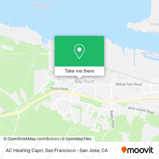 AC Heating Capri map