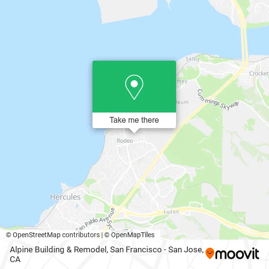 Alpine Building & Remodel map