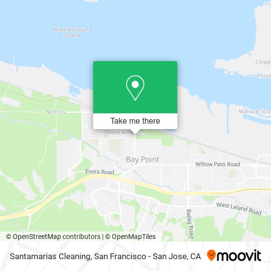 Santamarias Cleaning map