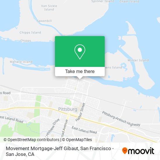 Movement Mortgage-Jeff Gibaut map