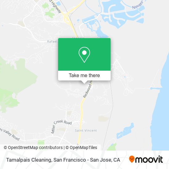 Mapa de Tamalpais Cleaning