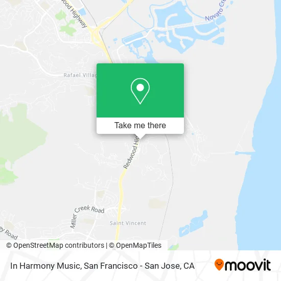 In Harmony Music map