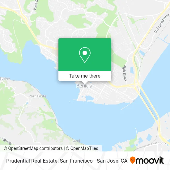 Prudential Real Estate map