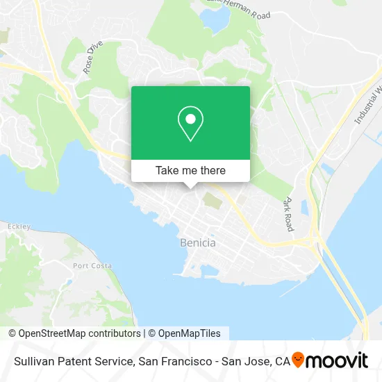 Sullivan Patent Service map