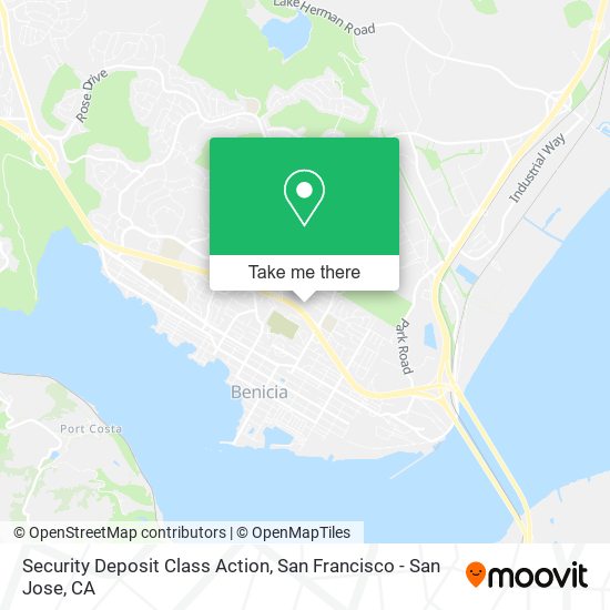 Security Deposit Class Action map