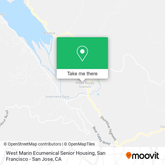 Mapa de West Marin Ecumenical Senior Housing