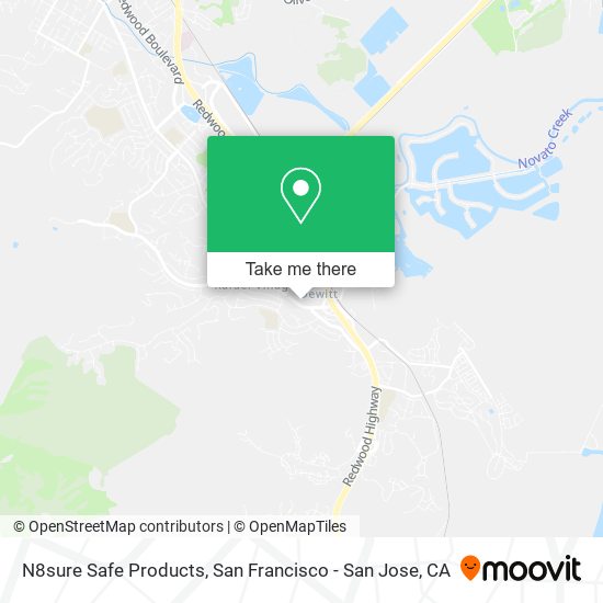 N8sure Safe Products map