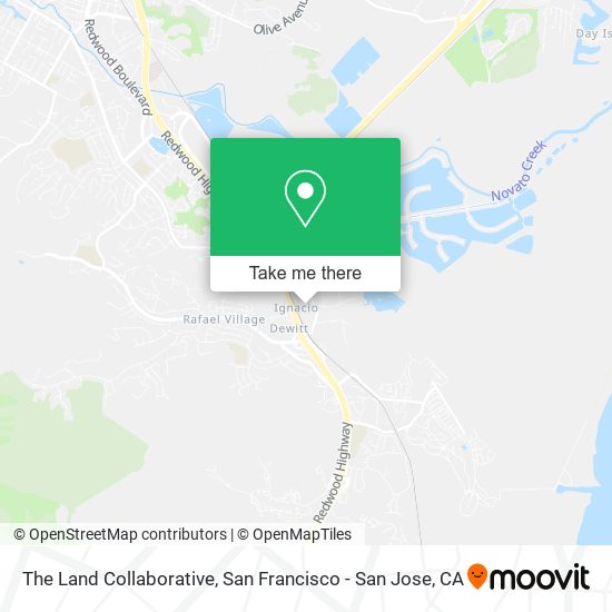 The Land Collaborative map