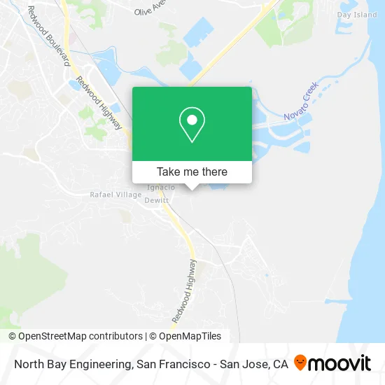 North Bay Engineering map