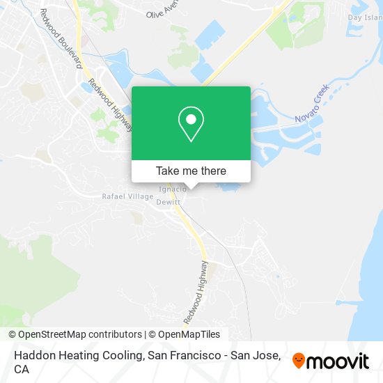 Haddon Heating Cooling map