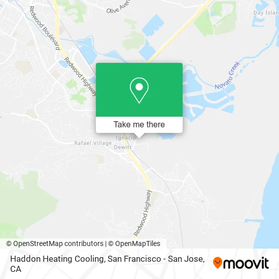 Haddon Heating Cooling map