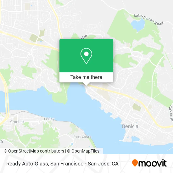 Ready Auto Glass map