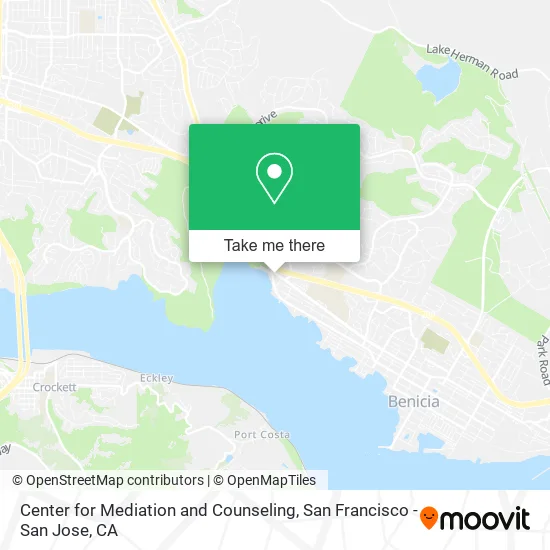 Center for Mediation and Counseling map