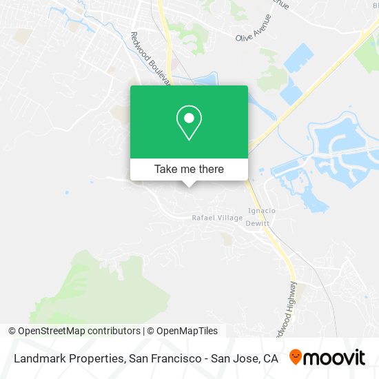 Landmark Properties map