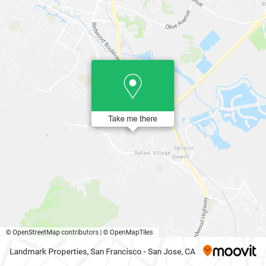 Landmark Properties map