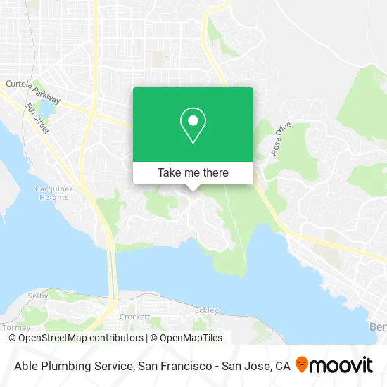 Mapa de Able Plumbing Service