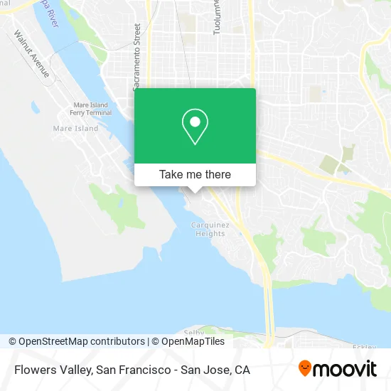 Mapa de Flowers Valley