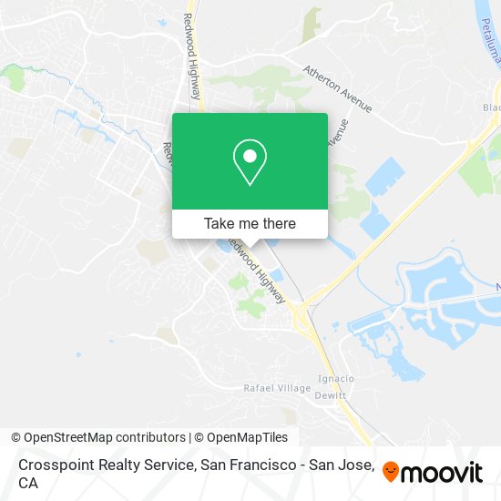 Mapa de Crosspoint Realty Service