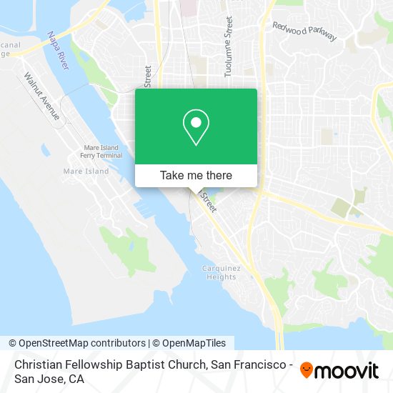 Christian Fellowship Baptist Church map