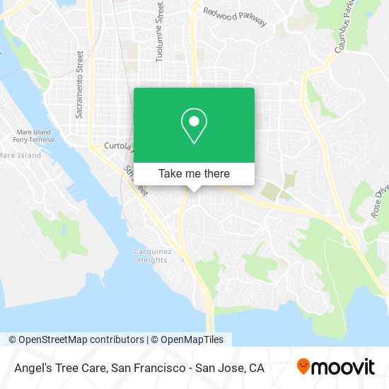 Mapa de Angel's Tree Care