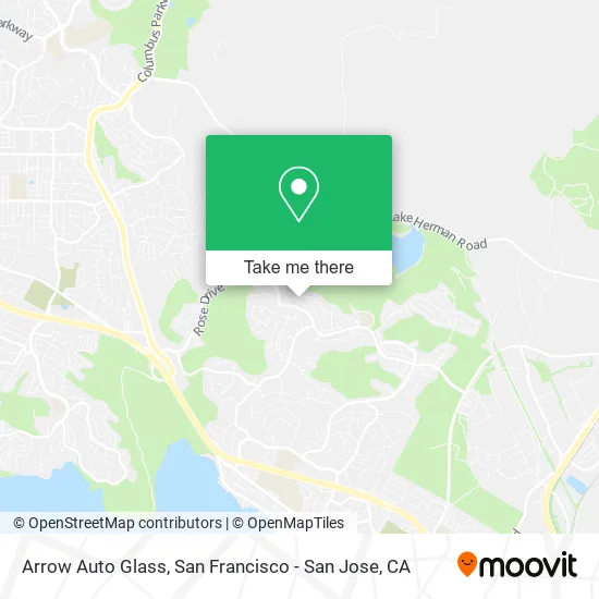 Arrow Auto Glass map