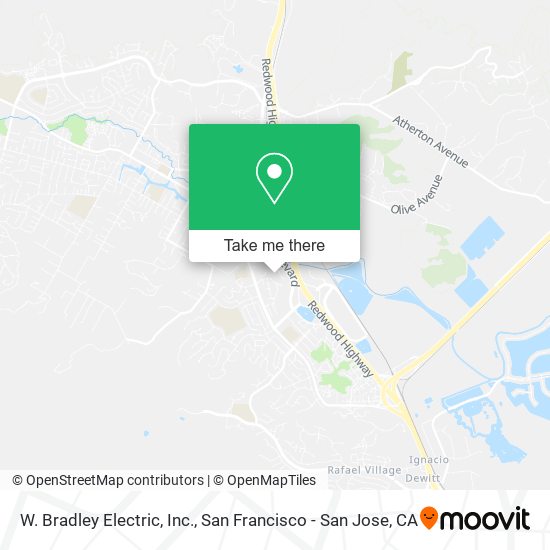 W. Bradley Electric, Inc. map