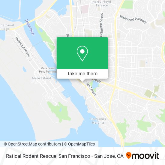 Mapa de Ratical Rodent Rescue
