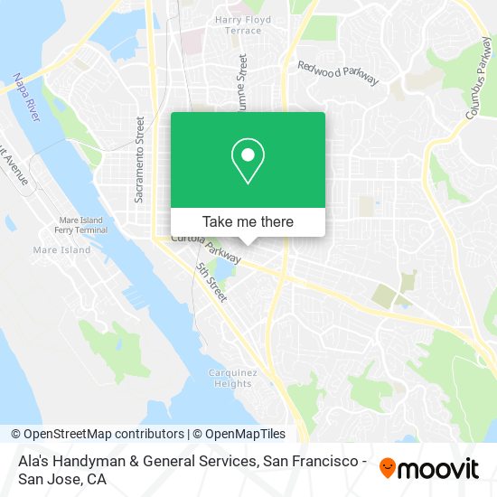 Ala's Handyman & General Services map