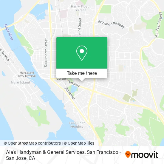 Mapa de Ala's Handyman & General Services