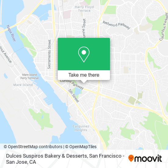 Mapa de Dulces Suspiros Bakery & Desserts