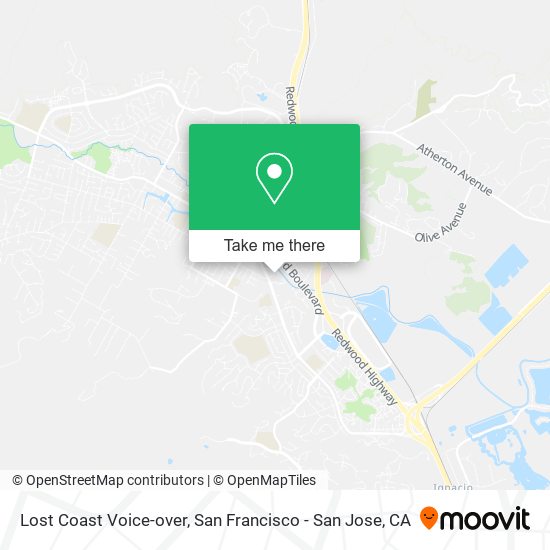 Mapa de Lost Coast Voice-over