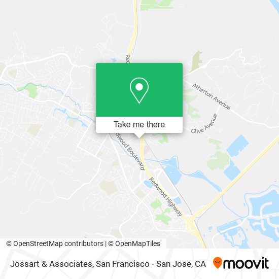 Jossart & Associates map