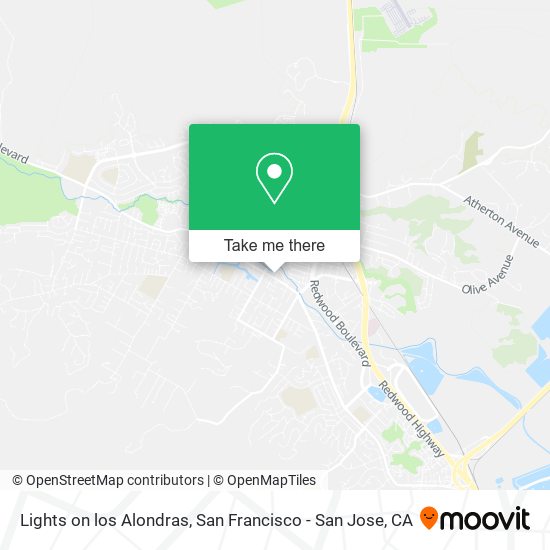 Mapa de Lights on los Alondras