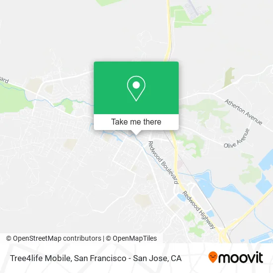 Tree4life Mobile map