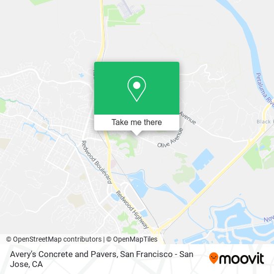 Mapa de Avery's Concrete and Pavers