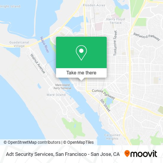 Adt Security Services map