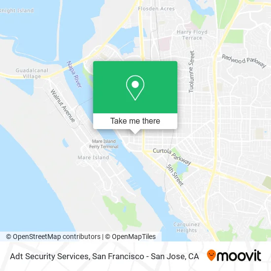 Adt Security Services map