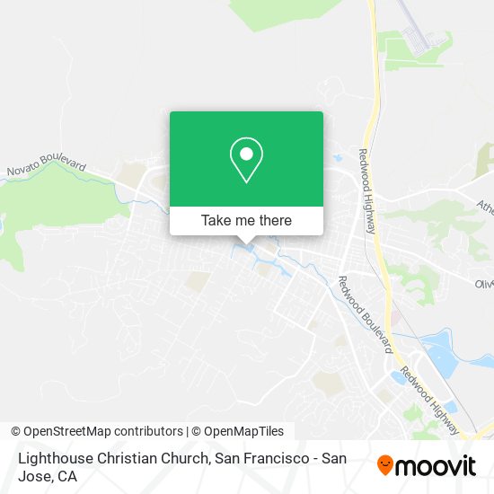 Mapa de Lighthouse Christian Church