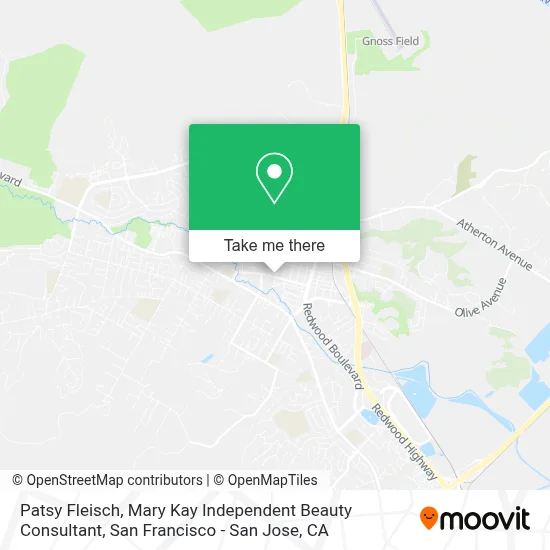 Patsy Fleisch, Mary Kay Independent Beauty Consultant map