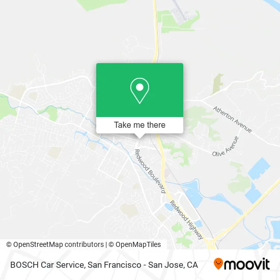 BOSCH Car Service map