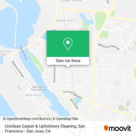 Mapa de Uniclean Carpet & Upholstery Cleaning