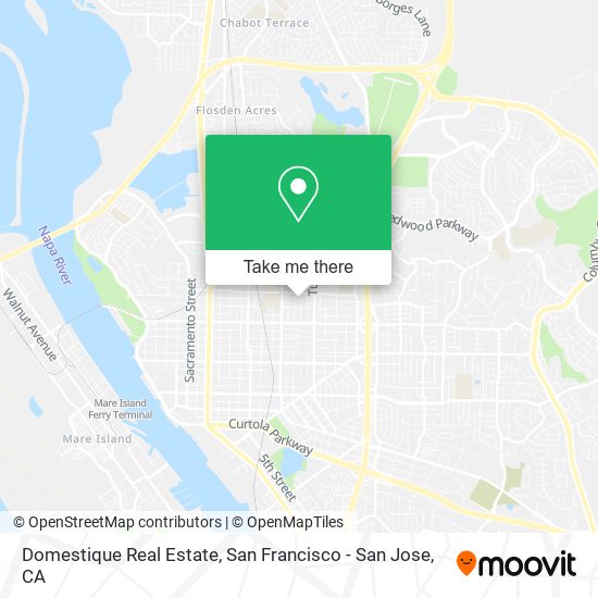 Domestique Real Estate map