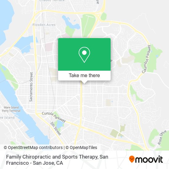 Family Chiropractic and Sports Therapy map
