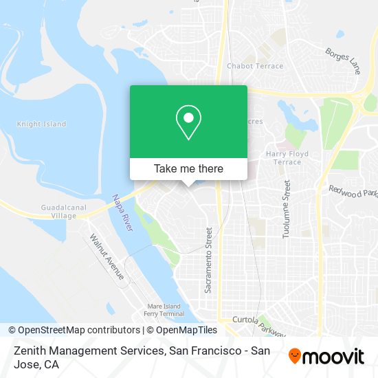Zenith Management Services map