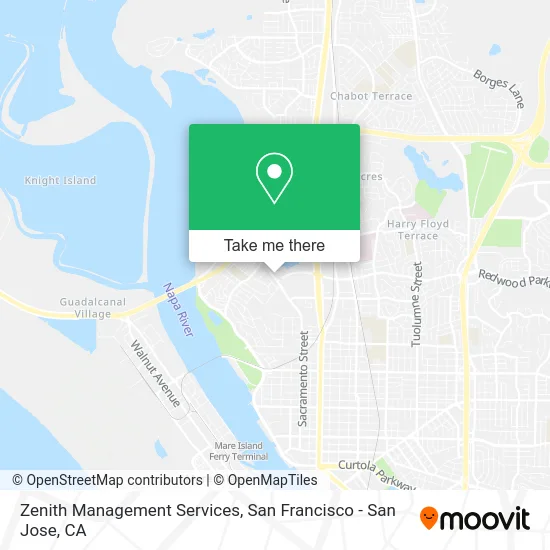 Zenith Management Services map