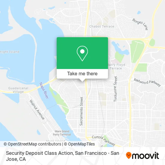 Security Deposit Class Action map