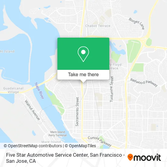 Five Star Automotive Service Center map